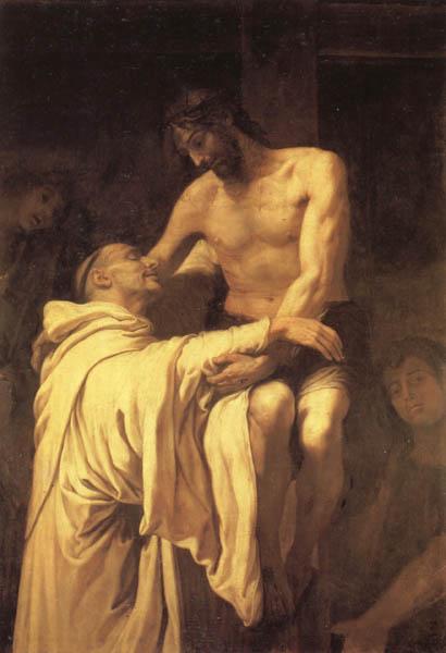  Christ Embracing St.Bernard